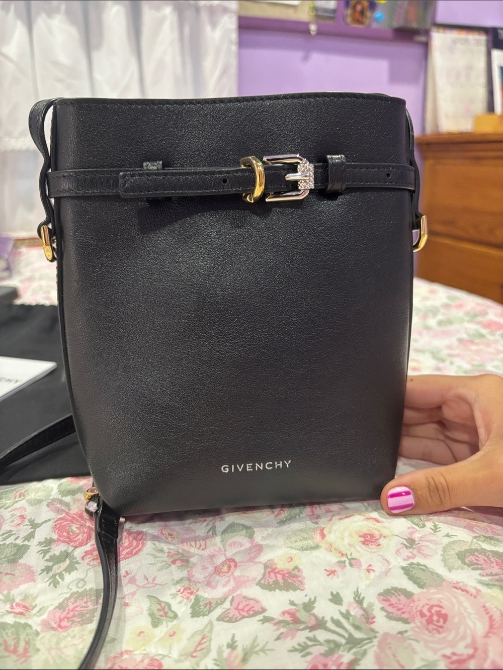 Givenchy Voyou Black Purse